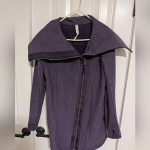 Lululemon-Purple Knit Jacket